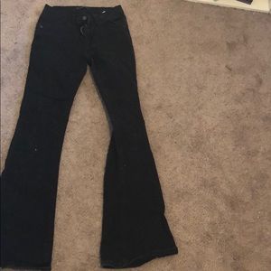Brandy Melville black wide leg jeans